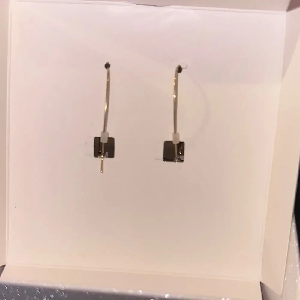 Betsey Johnson Gold Bow Earrings
